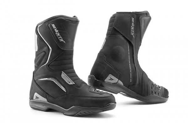Ghete Cizme Moto Adventure Seventy SD-BA5 negru 41 - Motoboom.ro